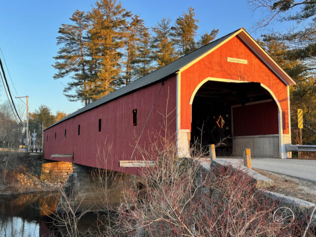 Sawyer's Crossing/Cresson Covered Bridge, Swanzey, New Hampshire