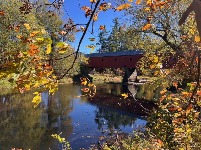 Sawyer's Crossing/Cresson Covered Bridge, Swanzey, New Hampshire