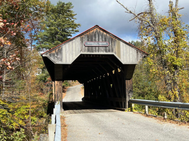 Waterloo Covered Bridge, Warner, New Hampshire