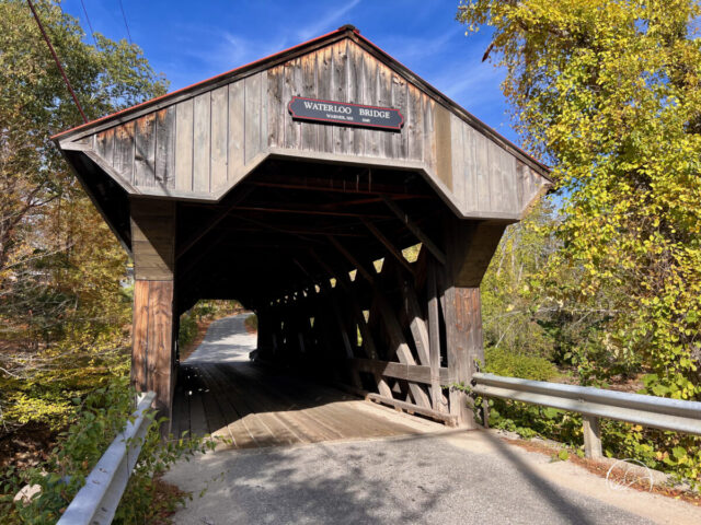 Waterloo Covered Bridge, Warner, New Hampshire