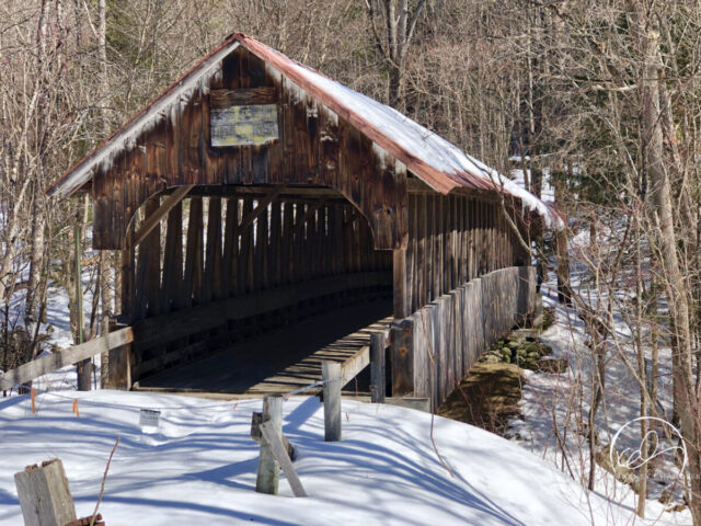 Blacksmith Shop Covered Bridge, Cornish