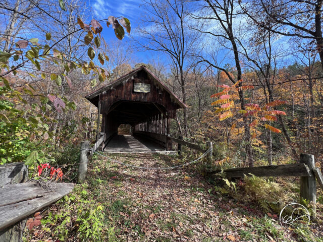 Blacksmith Shop Covered Bridge, Cornish