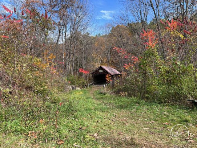 Blacksmith Shop Covered Bridge, Cornish