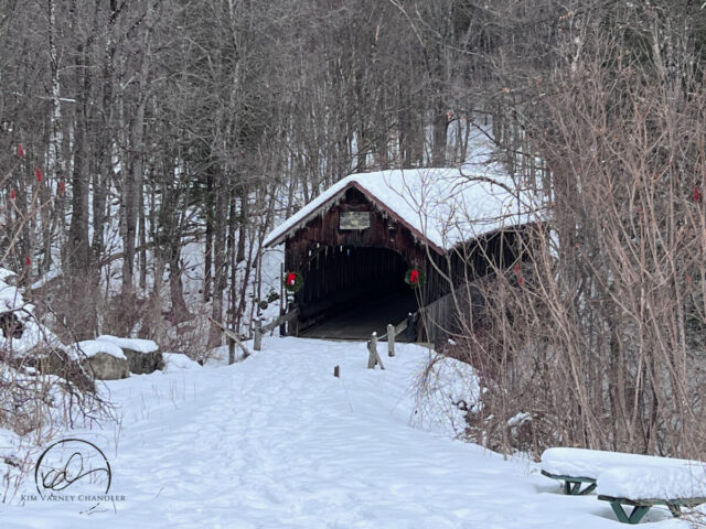 Blacksmith Shop Covered Bridge, Cornish