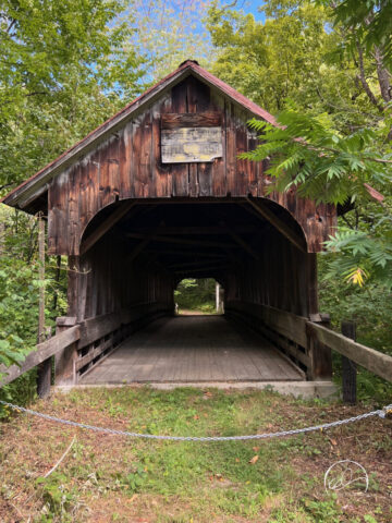 Blacksmith Shop Covered Bridge, Cornish