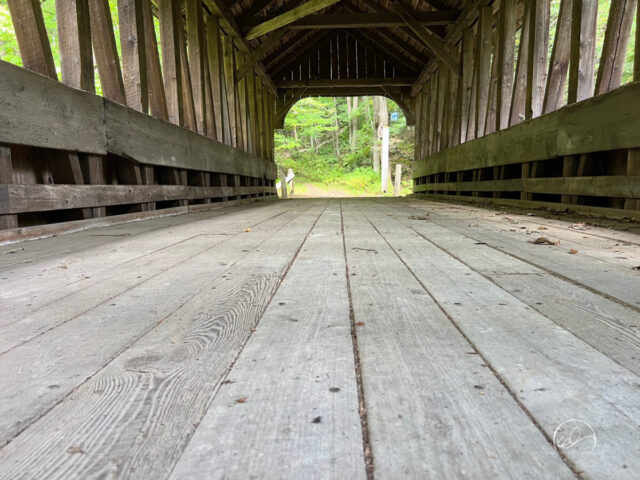 Blacksmith Shop Covered Bridge, Cornish