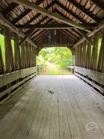 Blacksmith Shop Covered Bridge, Cornish