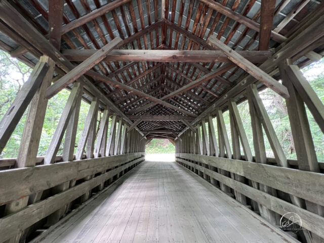 Cornish Dingleton 2023 AUG Dingleton Hill Covered Bridge, Cornish