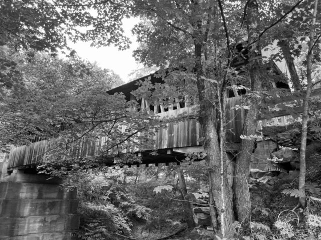 Cornish Dingleton 2024 SEP Dingleton Hill Covered Bridge, Cornish
