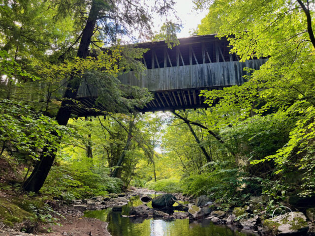 Cornish Dingleton 2024 SEP Dingleton Hill Covered Bridge, Cornish