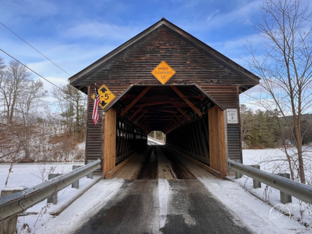 Edgell Covered Bridge, Lyme